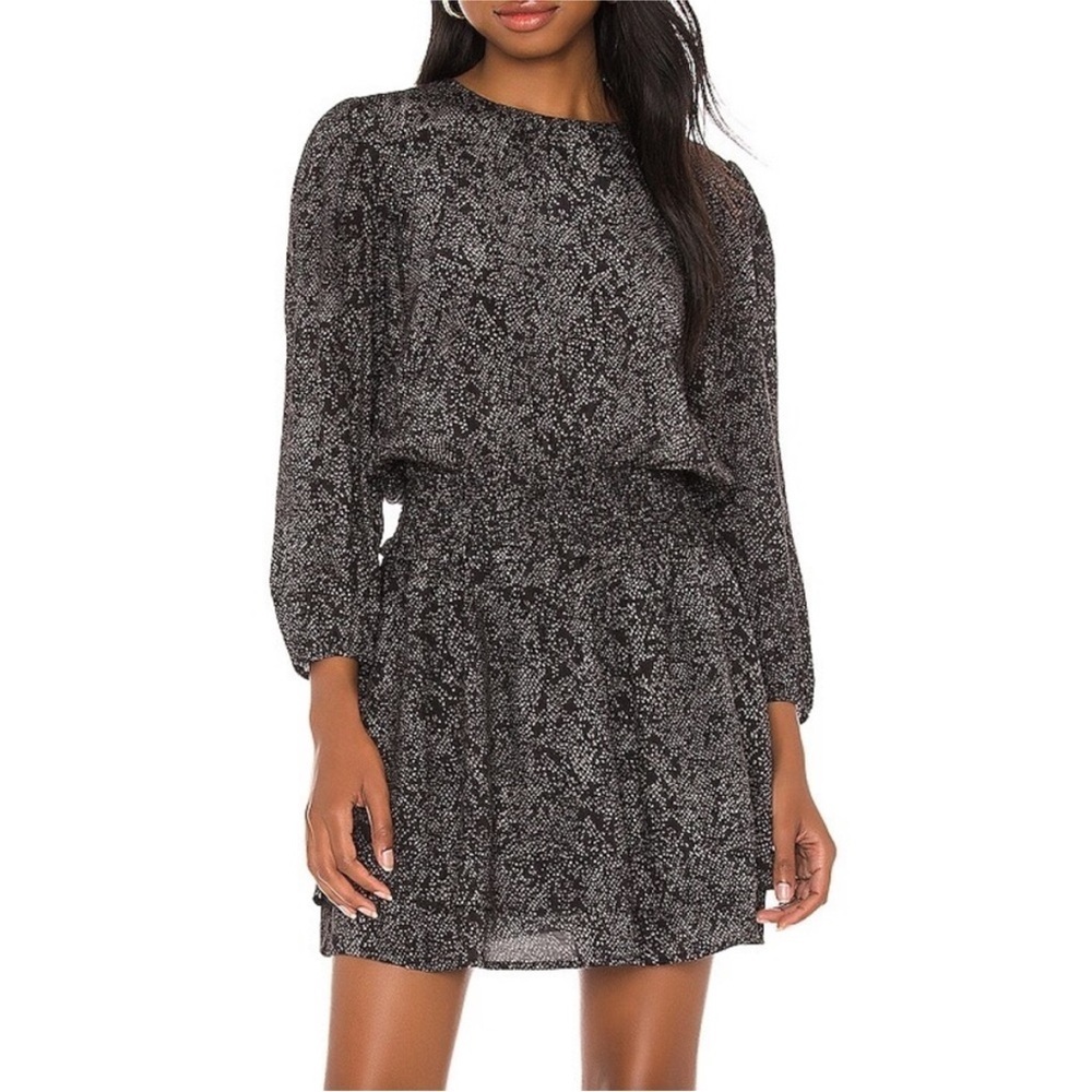 NWT! Rails “Inez” Slate Python Dress Size Large - Picture 2 of 9